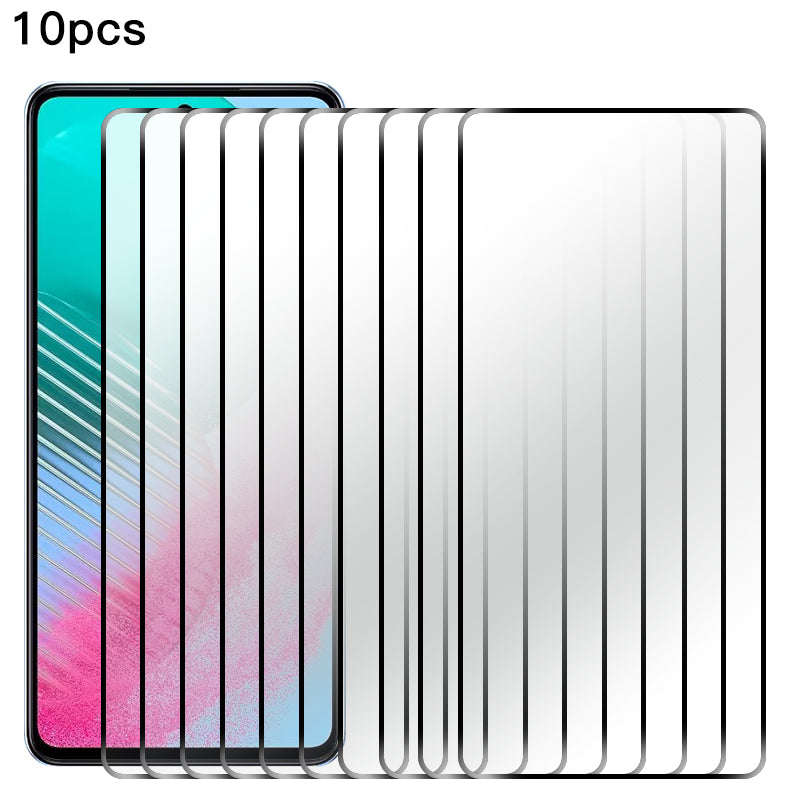 RURIHAI 10Pcs For Samsung Galaxy M55 5G Screen Protector Secondary Hardening High Aluminum-silicon Glass Film RURIHAI 10Pcs For Samsung Galaxy M55 5G Screen Protector Secondary Hardening High Aluminum-silicon Glass Film